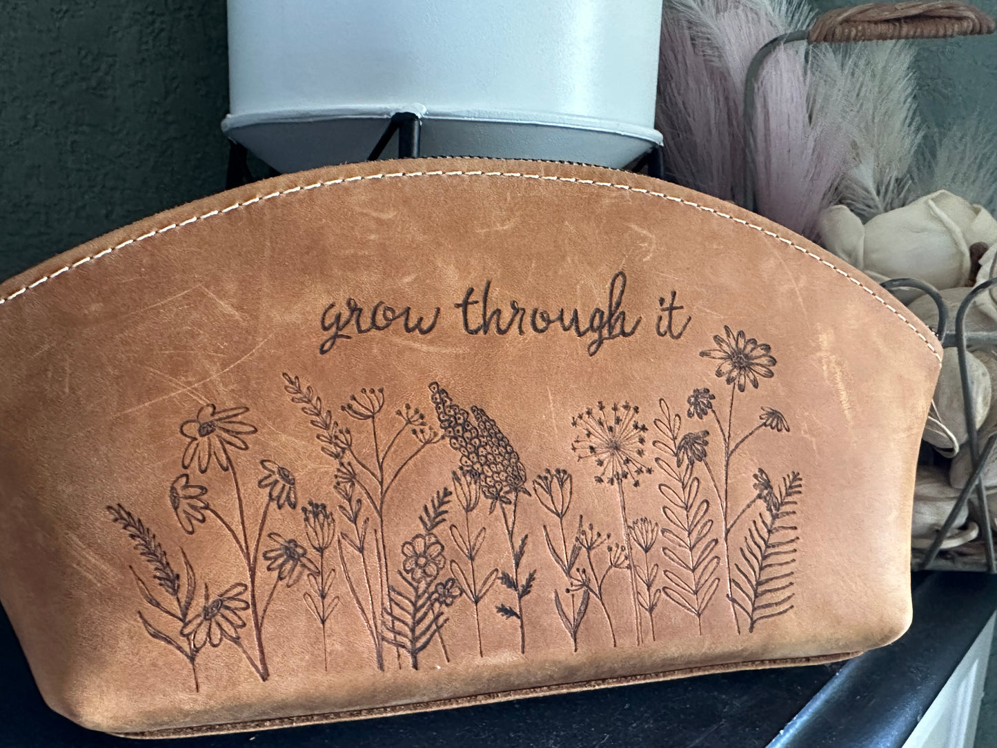 Leather Bag - Grow Through It
